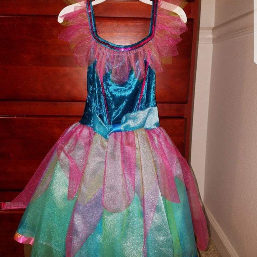 Fairy Dress Girls Sz M 5/6